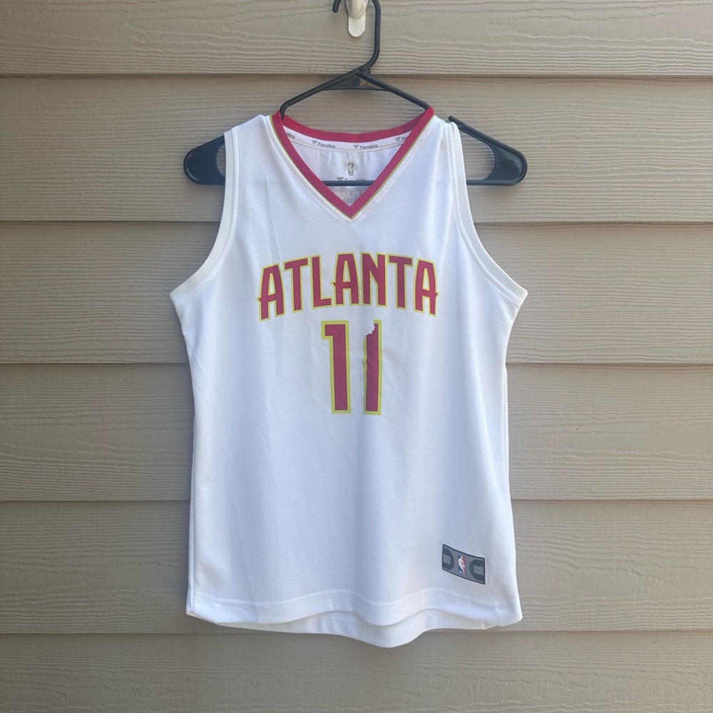 Trae Young Atlanta Hawks Fanatics Replica Jersey- White - Size: Large A25